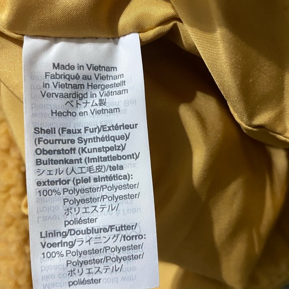 J. Crew Factory Sherpa Vest, size Large - Picture 4 of 8